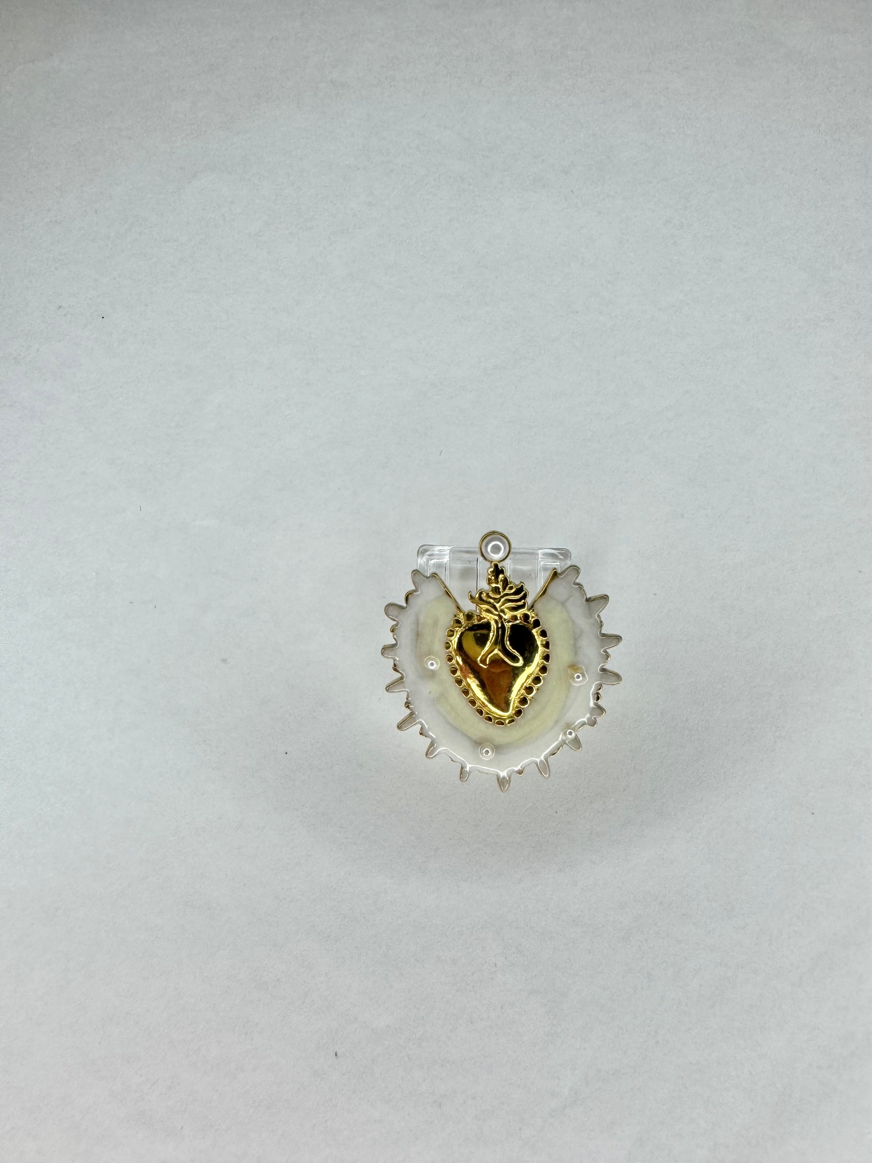 Cuore sacro perlato