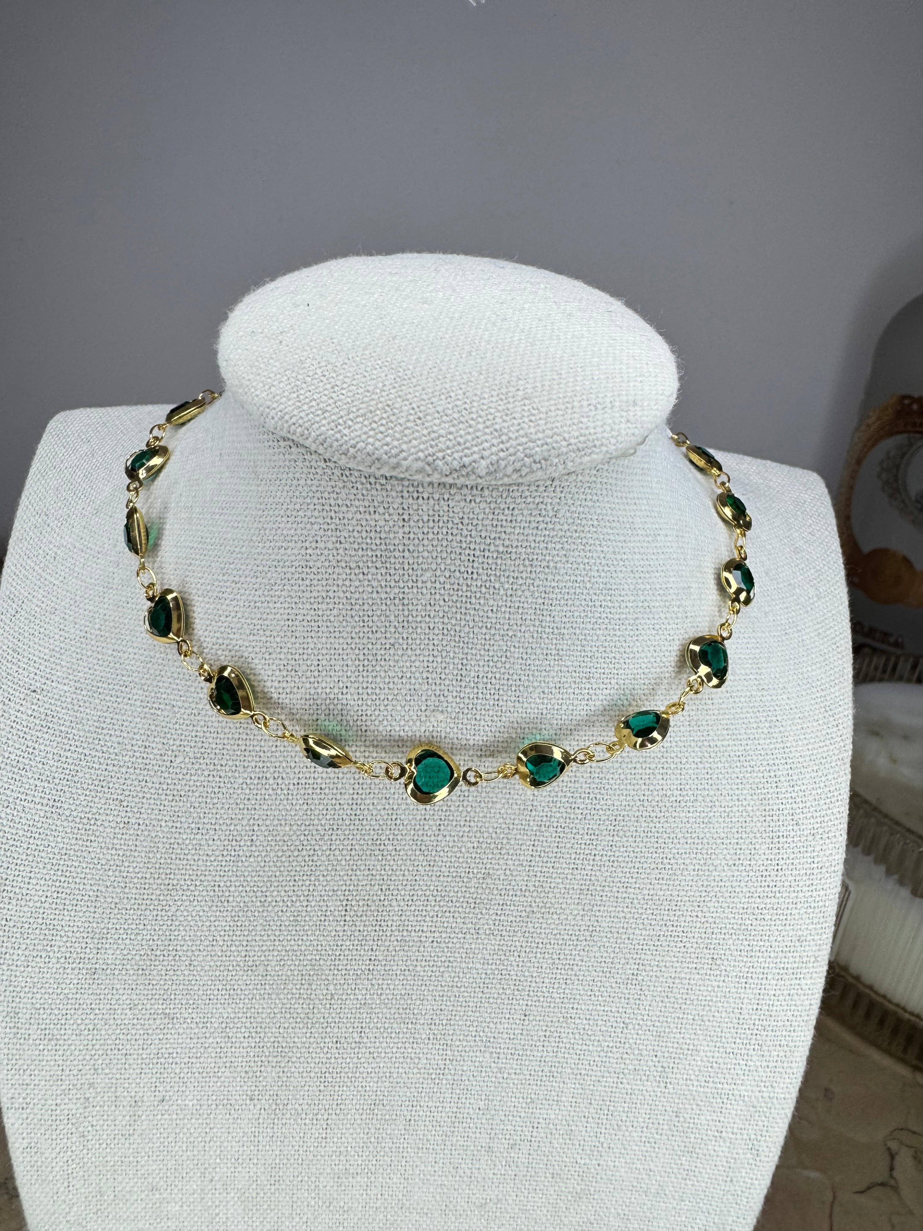 Collana cuoricini