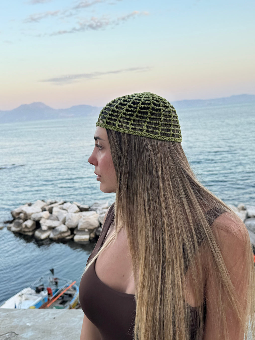 Crochet Hat “Green”