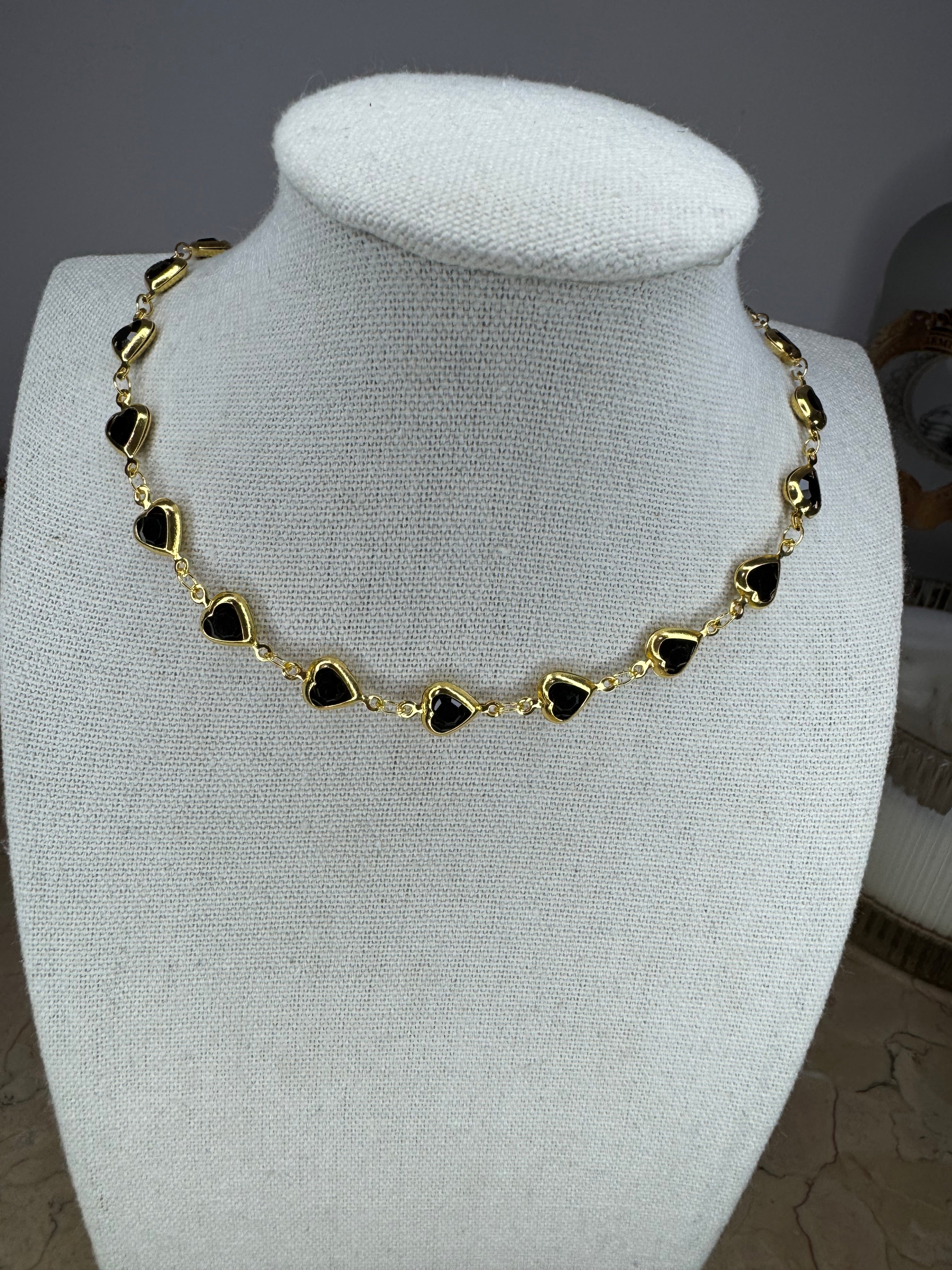 Collana cuoricini