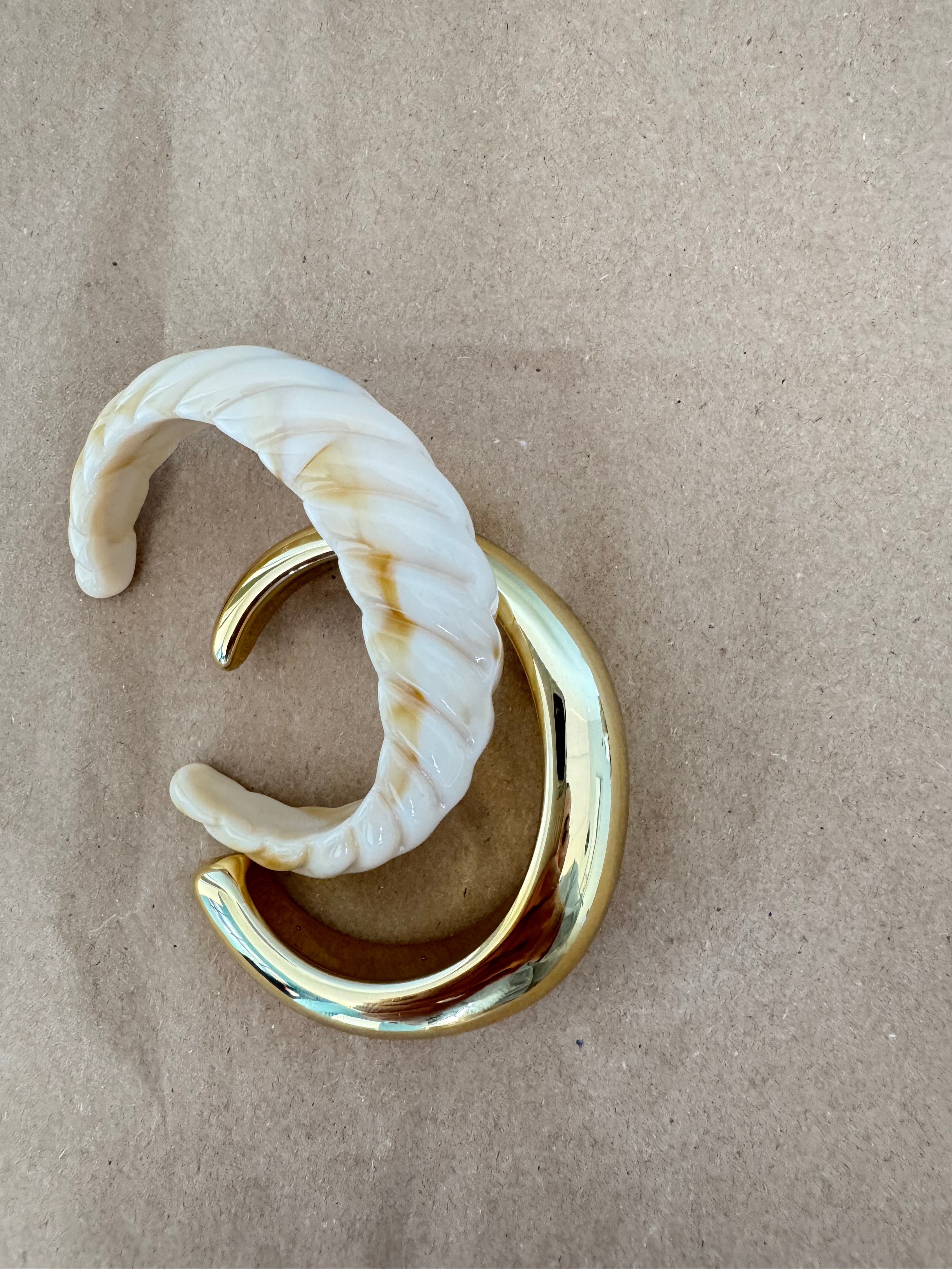 2 Bracciali terre lucide