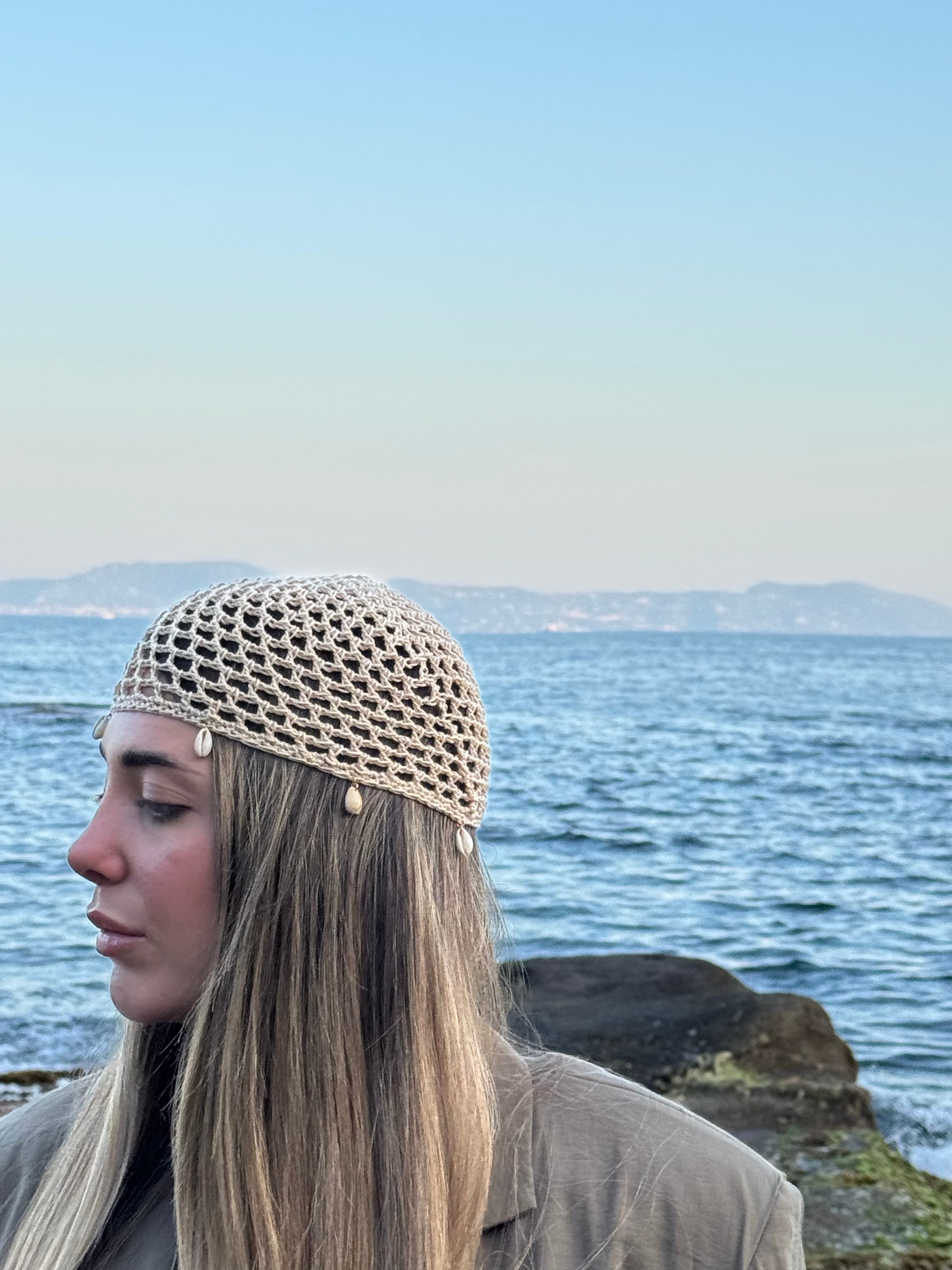 Crochet hat “Shells”