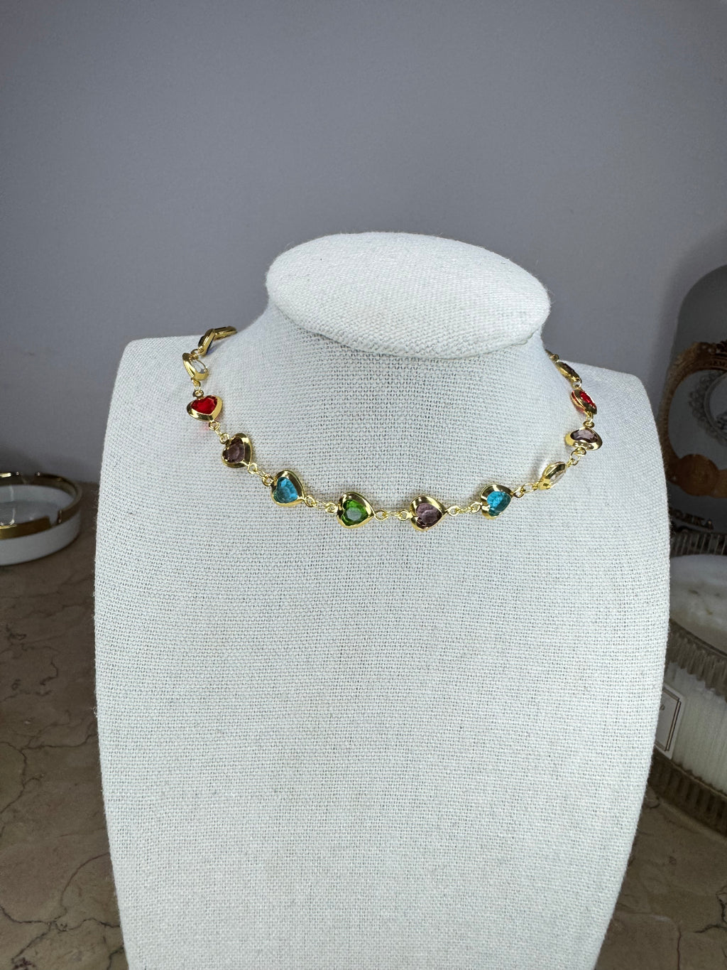 Collana cuoricini