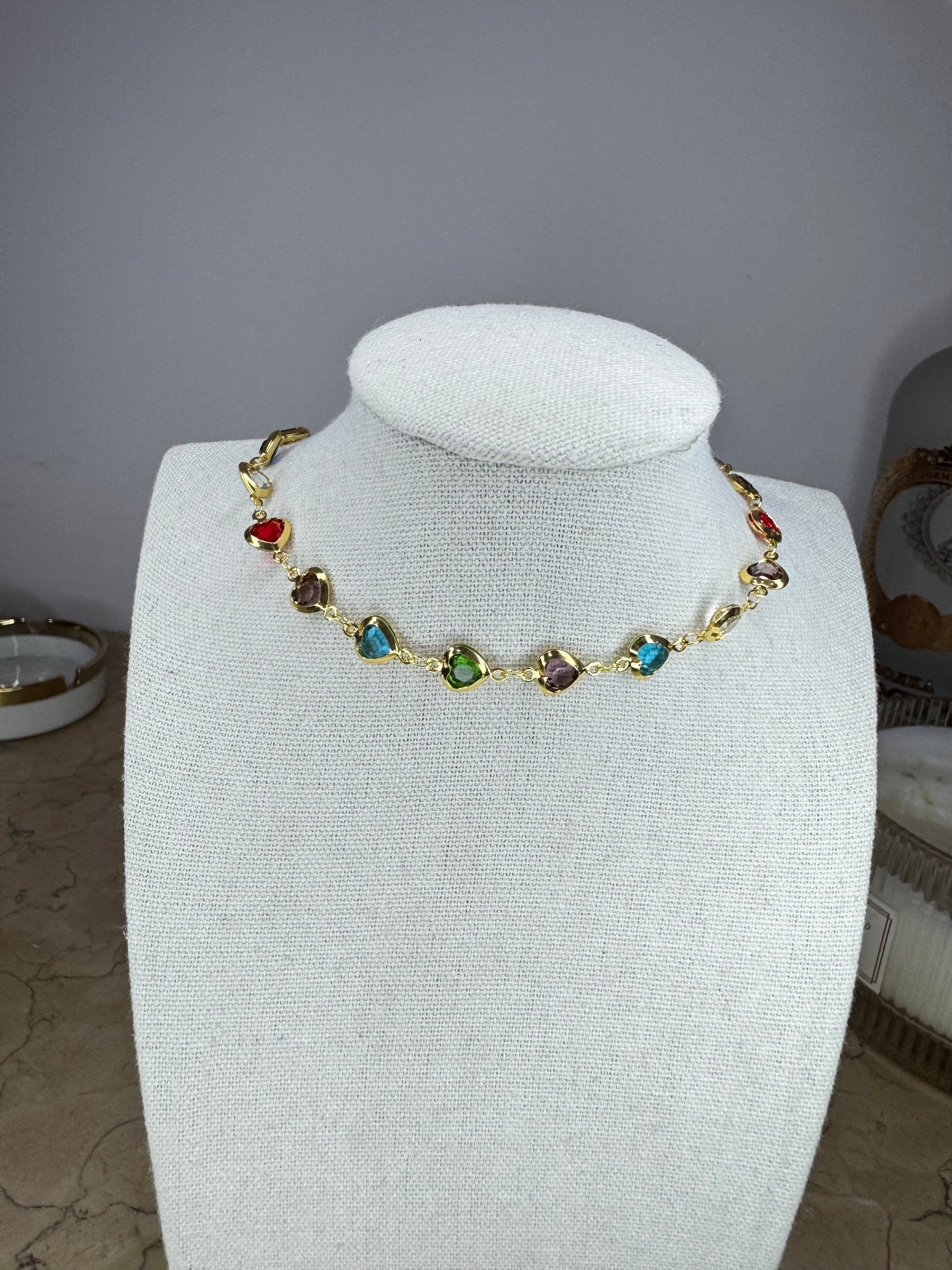 Collana cuoricini