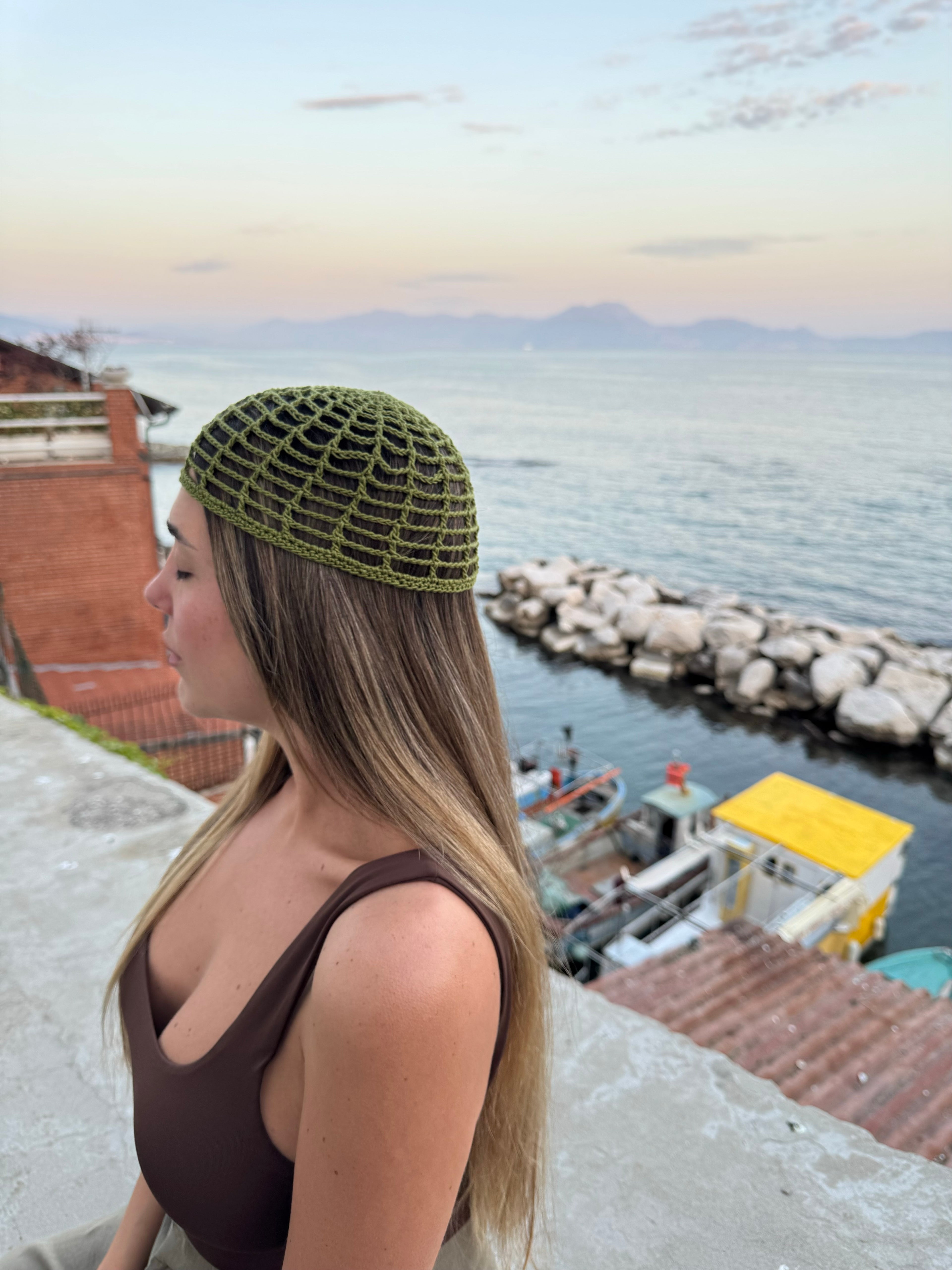 Crochet Hat “Green”