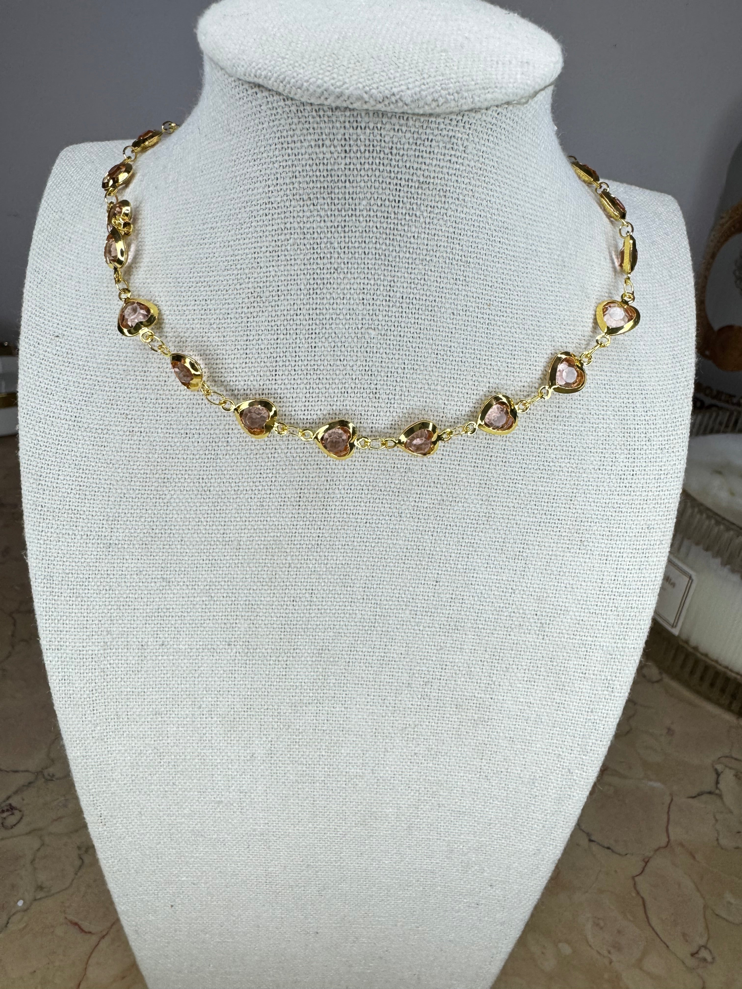 Collana cuoricini