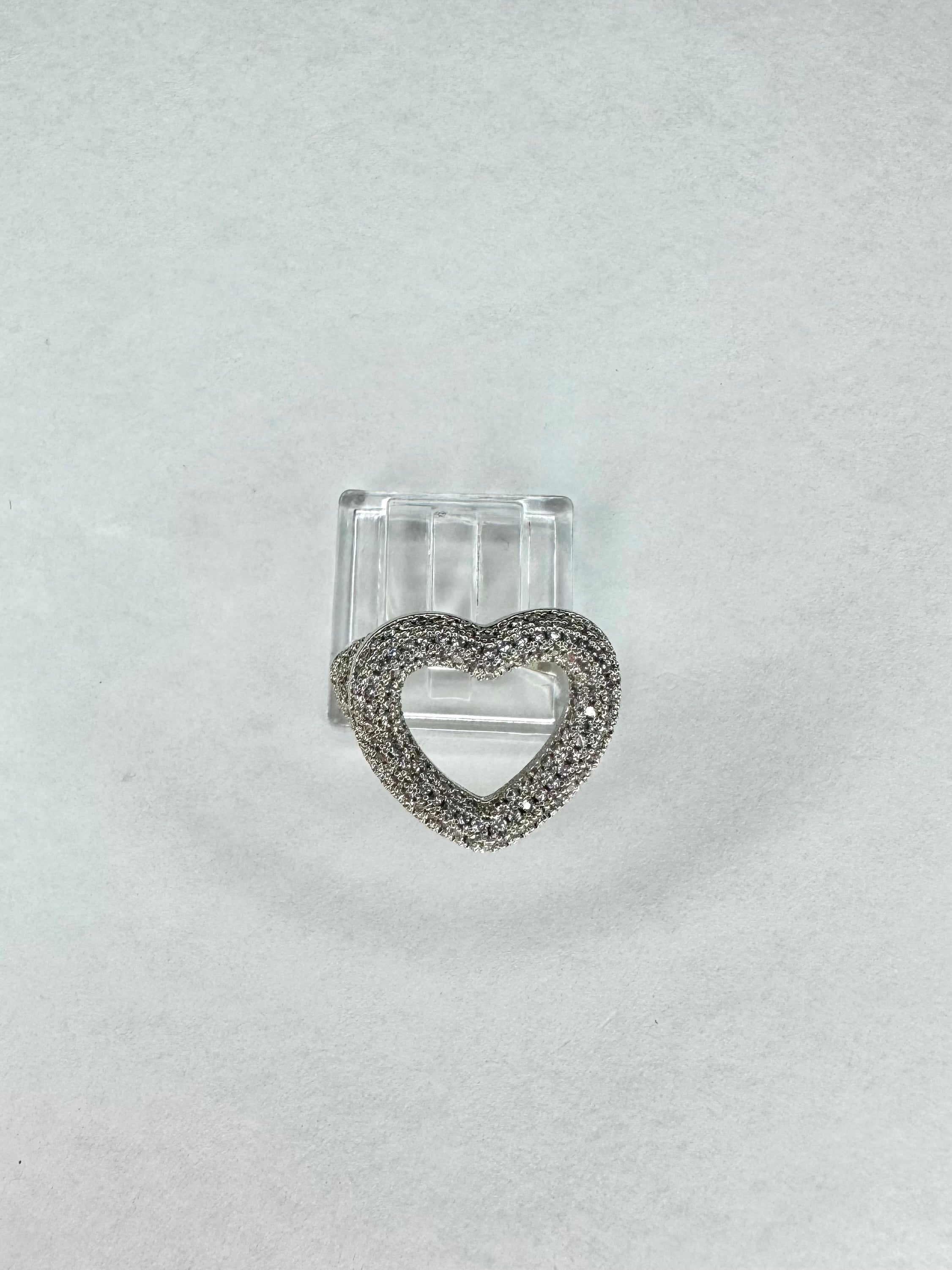 Anello cuore luce