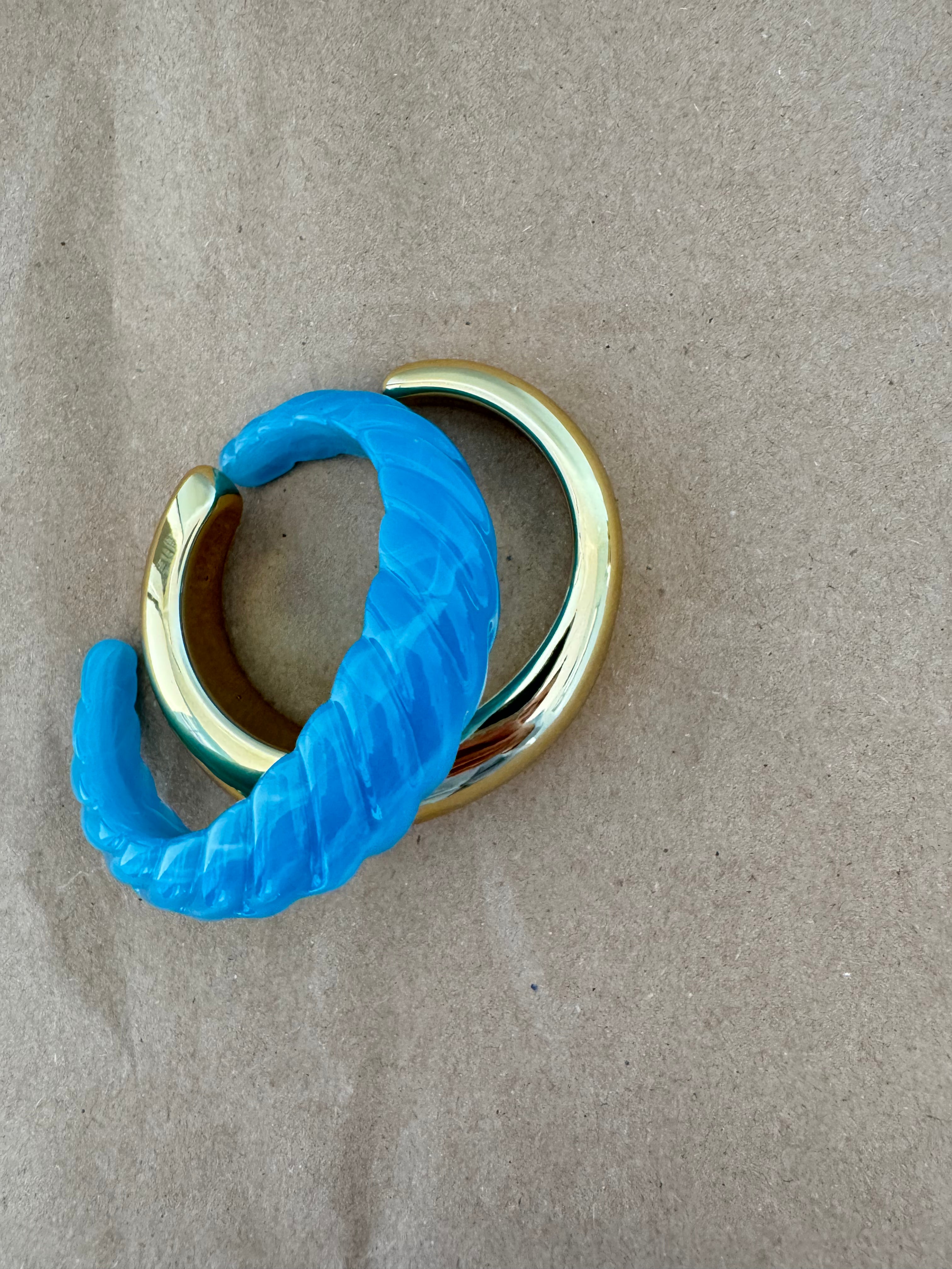 2 Bracciali terre lucide