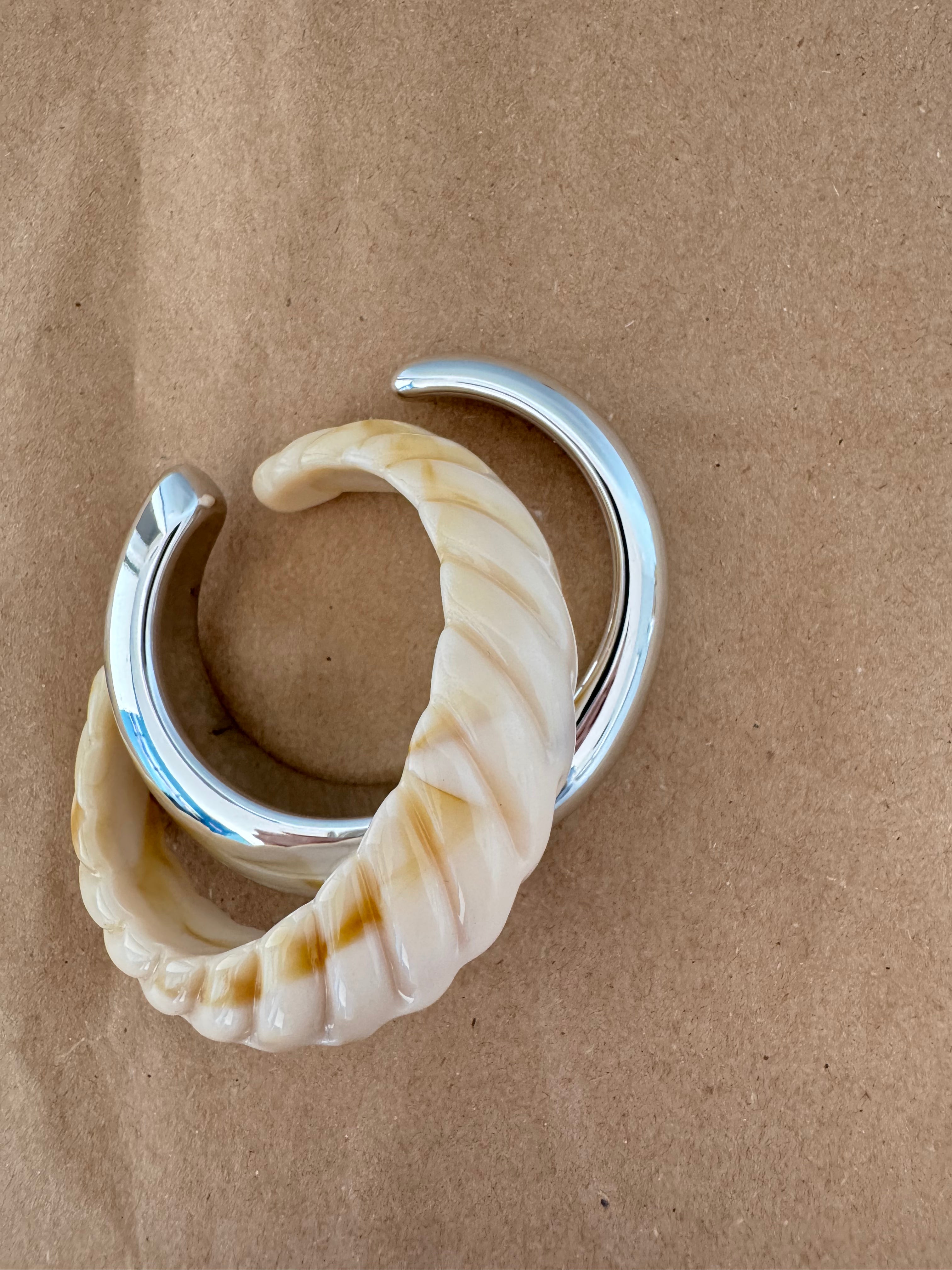 2 Bracciali terre lucide